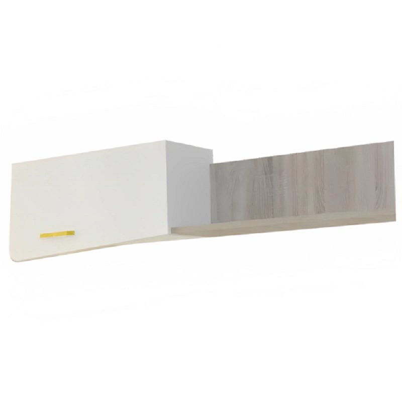 Rangement Droit Bureau Junior Stone Sotufab Jaune/ Chene Brut – CHE23JN/MK600
