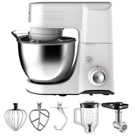 Robot Pétrin MIDEA 4,5 Litres 800 Watt - Blanc (BM2098A) - Midea
