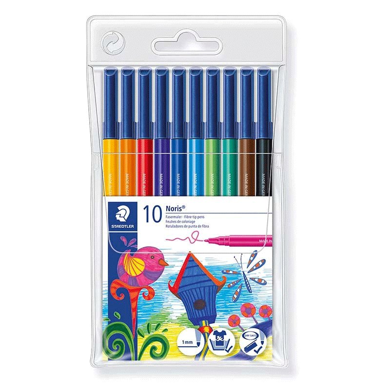 de 10 Feutres de Coloriage STAEDTLER 326 WP10 - 11083