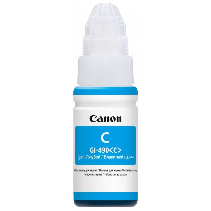 Bouteille d'encre Canon GI-490 C - Cyan - Canon