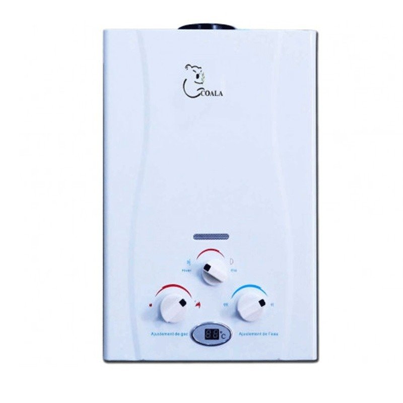 Chauffe Bain COALA CB10LGN 10 Litres Gaz Naturel - Blanc