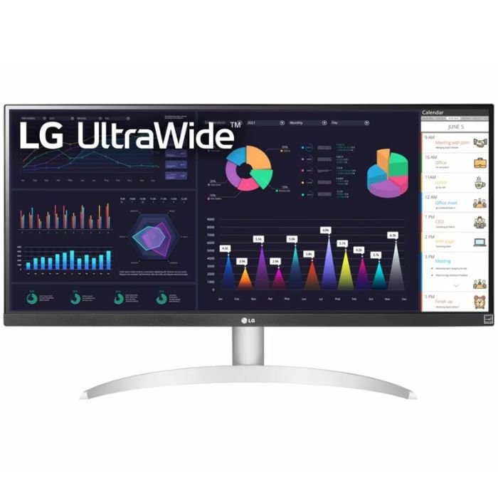 Ecran LG 29WQ600-W 29′′ ULTRAWIDE FULL HD IPS 100 HZ -Blanc – 29WQ600-W - LG