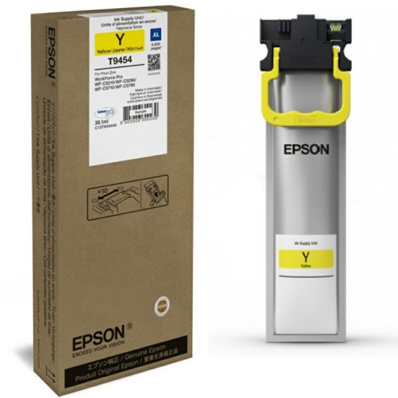 Cartouche Jet d'encre Original EPSON T9454 - Jaune - Epson