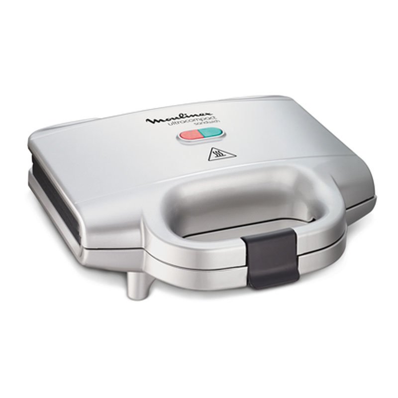 Appareil à Panini MOULINEX Ultracompact 700W - Silver - Moulinex