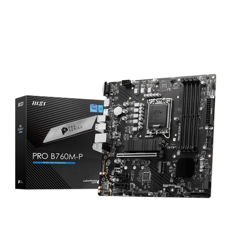 Carte Mère MSI PRO B760M-P DDR5 -911-7E02-026 - MSI