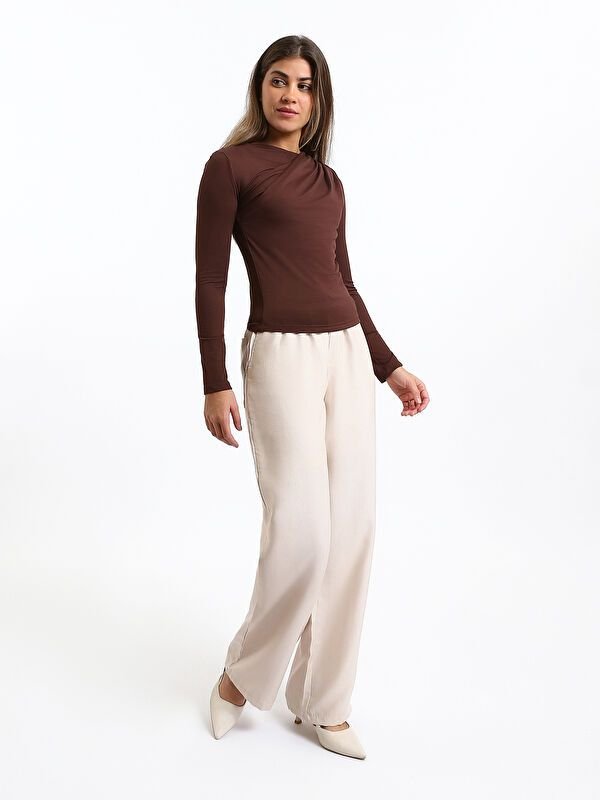 pantalon tissé minces pour Femmes - LC Waikiki