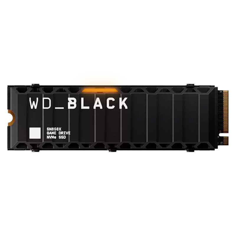 Disque Dur Interne SSD Western Digital SN850X 4To NVMe Avec Dissipateur Thermique - Western Digital