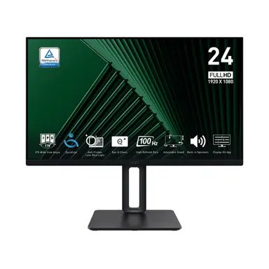 Ecran MSI PRO 24&Prime; MP245PG IPS 100Hz – 9S6-3PC19M-005 - MSI