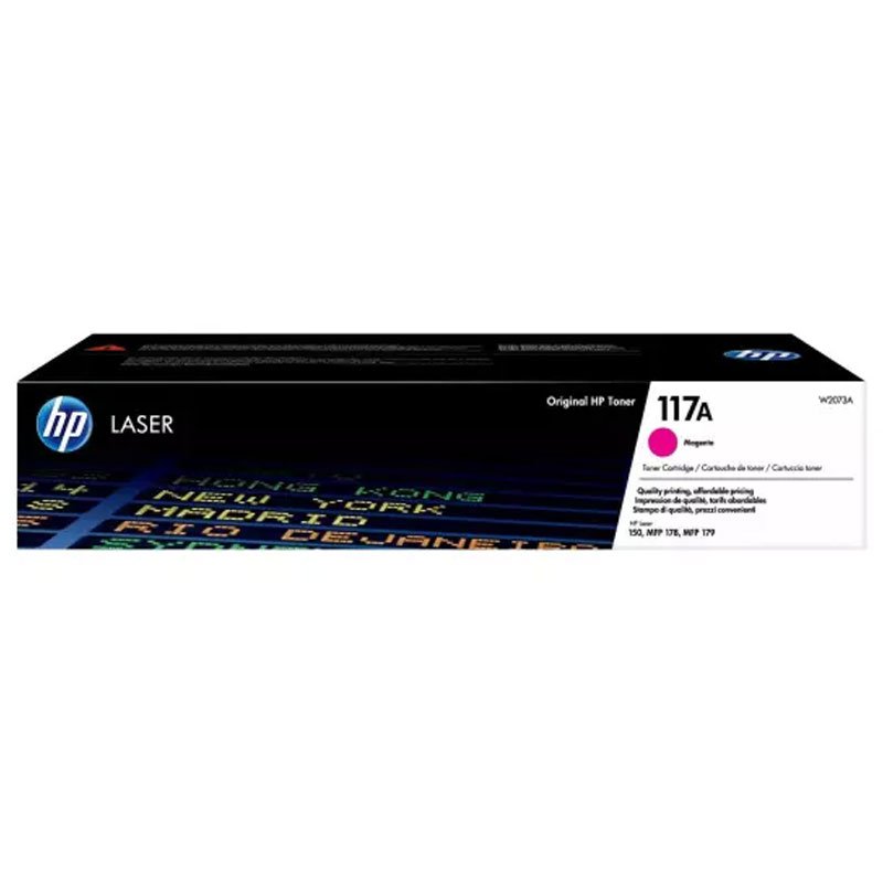 Toner LaserJet d'origine HP 117A - Magenta (W2073A) - HP