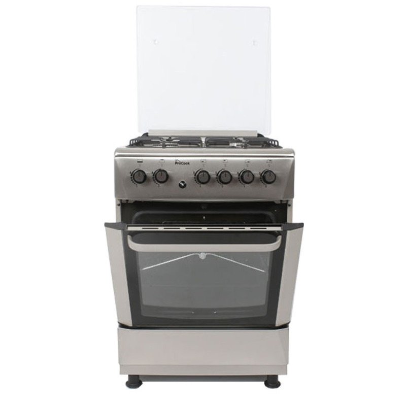 Cuisinière à Gaz PROCOOK 60 cm Inox (TG6640IX)