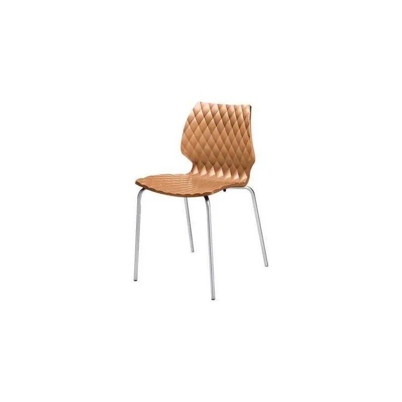 Chaise Chromé Prince – Noisette – CHC0045BG