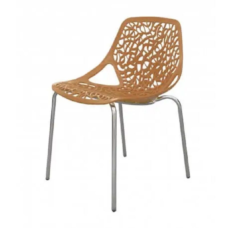 Chaise Chromé Confort – Noisette – CHC0046BG