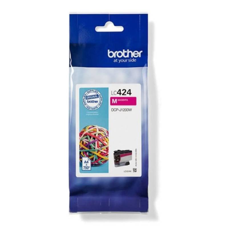 Cartouche Jet d'encre Original BROTHER LC424 - Magenta - Brother