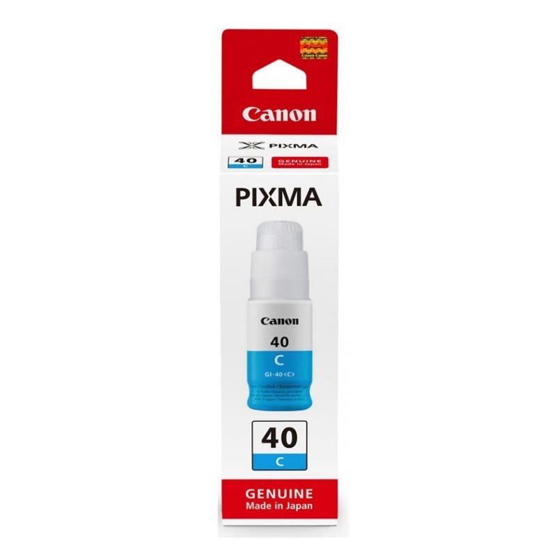 Bouteille D'encre Original CANON GI-40 - Cyan (GI-40C) - Canon