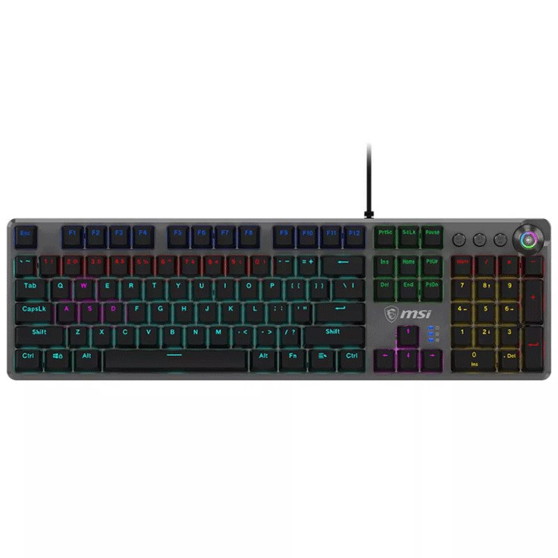 Clavier Gamer Mécanique MSI Forge GK310 RGB Noir - MSI