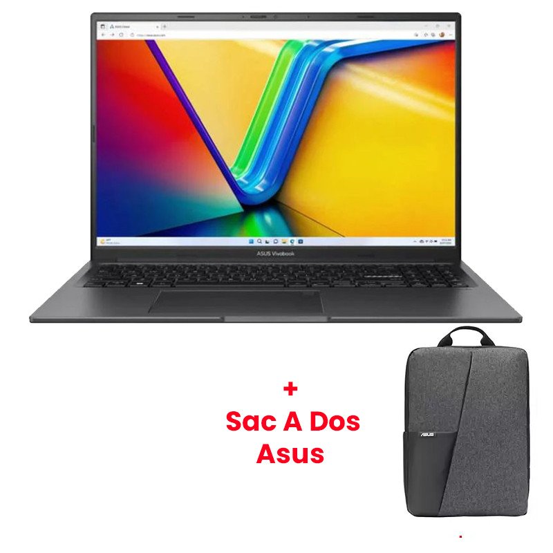 Pc Portable Gamer Asus K16 K3605VC i5 13Gén 16Go 512Go RTX 3050 Windows 11 - ASUS