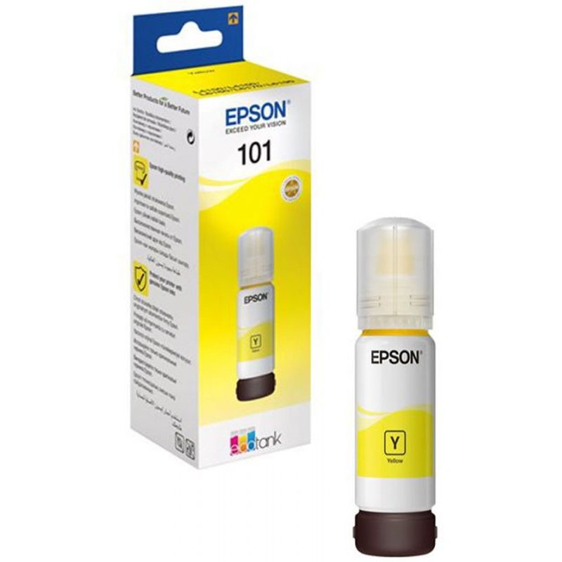 Bouteille D'encre Original EPSON 101 - Jaune (C13T03V44A) - Epson