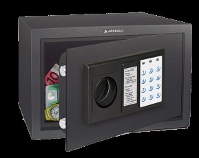 Coffre Fort Electrique -Gris -T20eb
