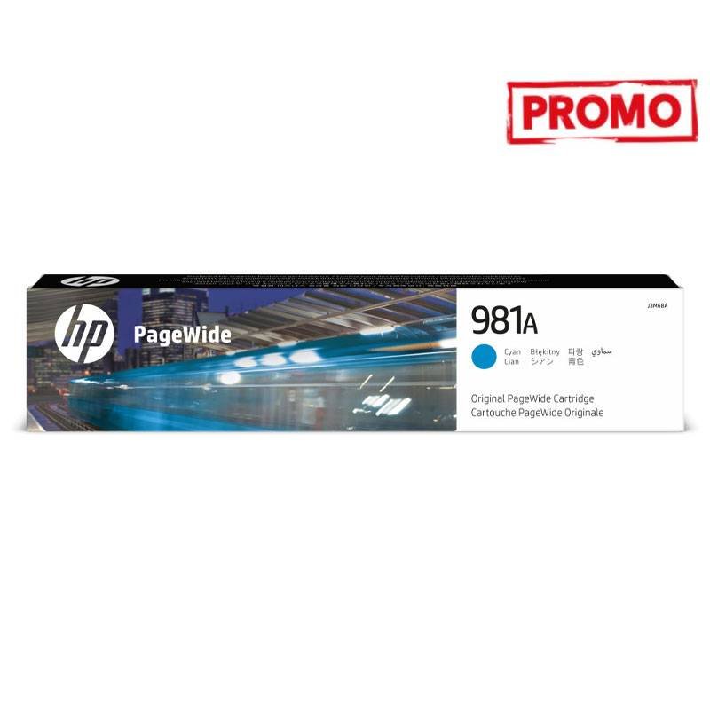 Cartouche Original HP 981A PageWide - Cyan(J3M68A) - HP