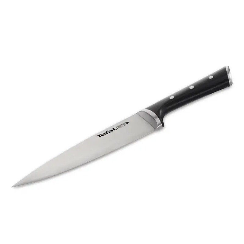 Couteau De Chef TEFAL Ice Force K2320214 20cm - Noir - Tefal
