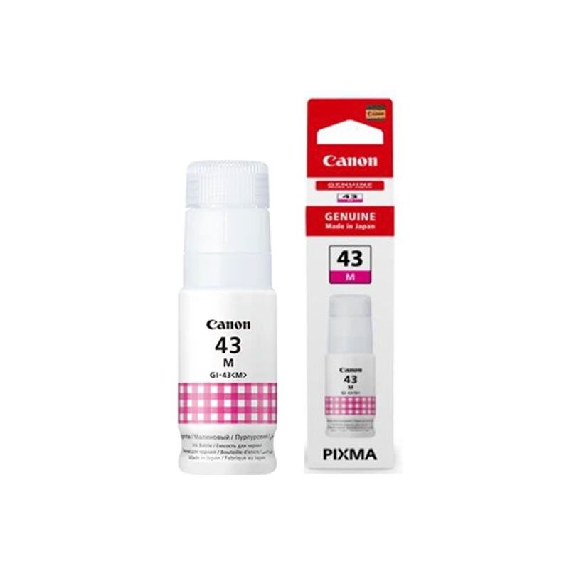 Bouteille d'encre Original Canon GI 43 M - Magenta (GI-43M) - Canon