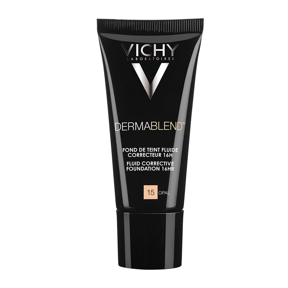 VICHY Dermablend Fond De Teint Fluide Correcteur 16h Teinte 15 OPAL 30ml - Vichy
