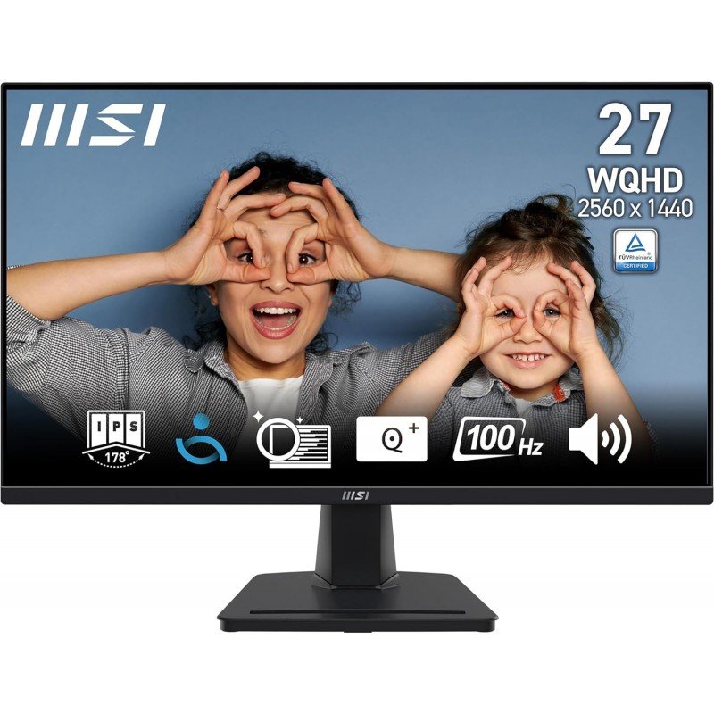 Ecran MSI 27&Prime; PRO MP275Q-2K 27&Prime; QHD IPS 100Hz – 9S6-3PC3CM-041 - MSI