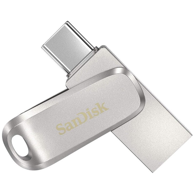 Clé USB Sandisk Ultra Dual Drive Luxe 1To Type-C Silver - SanDisk