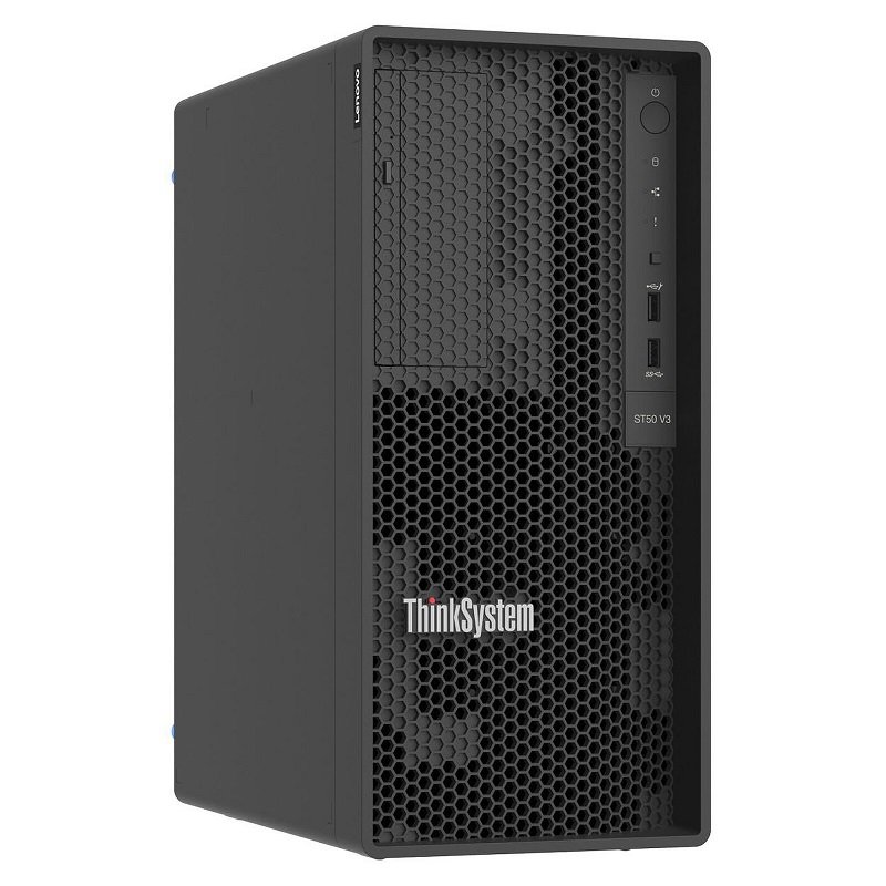 Serveur Lenovo ThinkSystem ST50 V3 Xeon E-2434 16Go 2 TB HDD Noir – 7DF3A00TEA - Lenovo