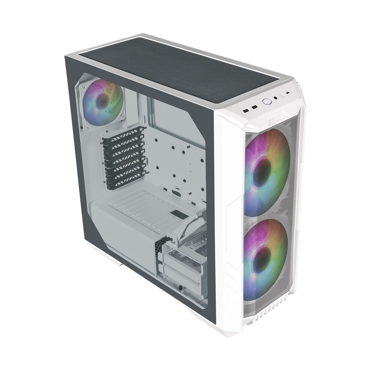 Boîtier Gamer Cooler Master – Blanc – Haf500 - Cooler Master