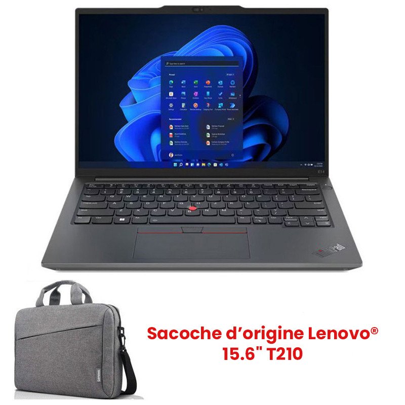 Pc Portable Lenovo ThinkPad E14 Gen 6 Ultra 5 16Go 512Go SSD Windows 11 Pro - Lenovo