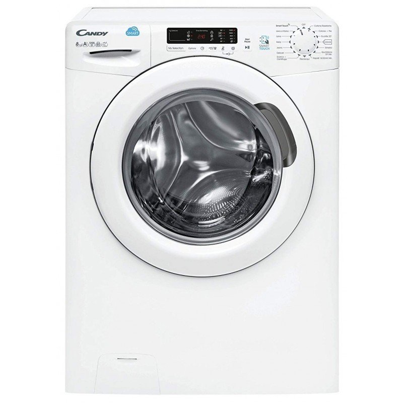 MACHINE À LAVER FRONTALE CANDY 8 KG BLANC – GVS128D3-80 - Candy