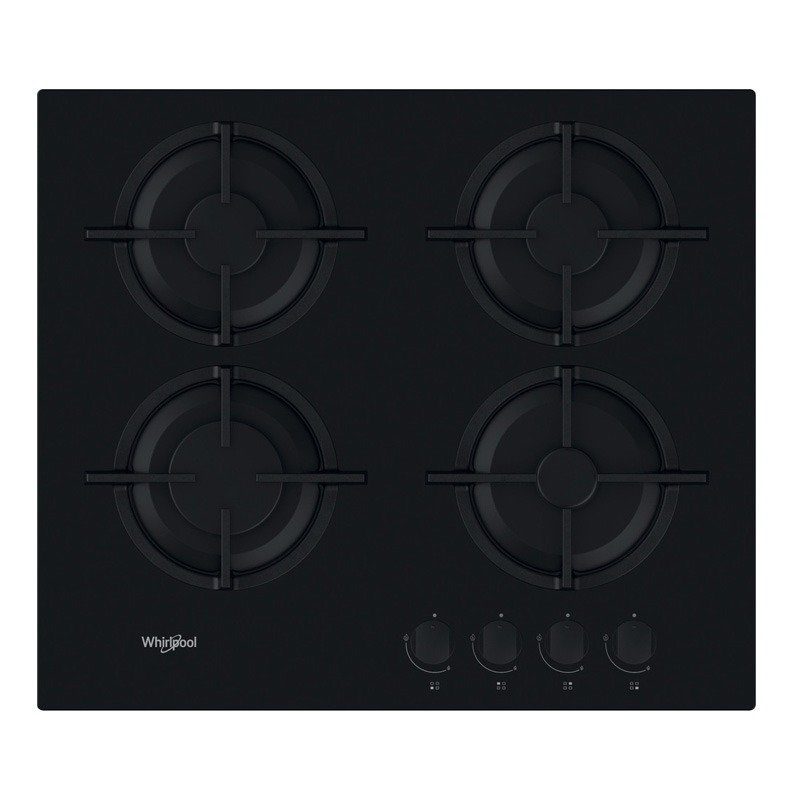 Plaque de Cuisson WHIRLPOOL GOR615NB 4 Feux 60 cm - Noir - Whirlpool