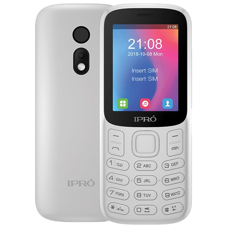 Téléphone Portable IPRO A20 - Blanc - iPro