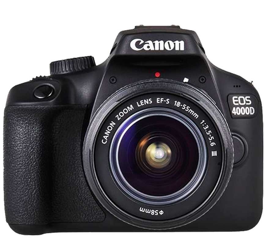 Appareil Photo Reflex CANON EOS 4000D + Objectif 18-55mm DC - Noir - Canon