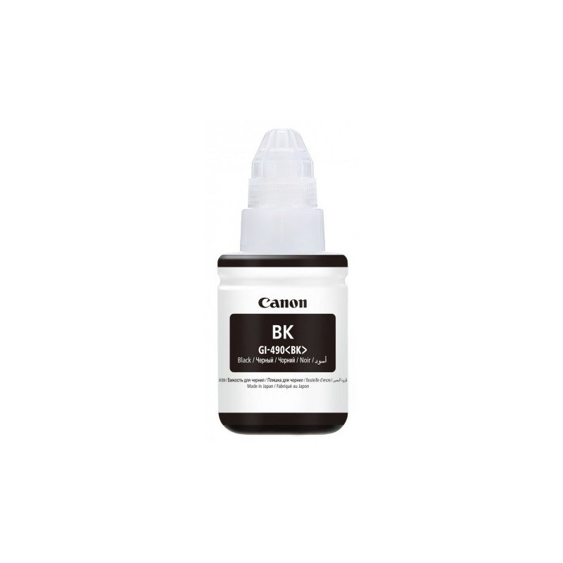 Bouteille d'encre Canon Original GI-490 - Noir - Canon