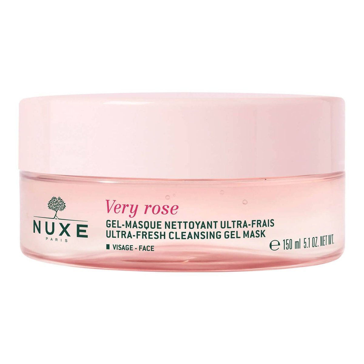 NUXE Very Rose Gel Masque Nettoyant Ultra-Frais 150ml - Nuxe