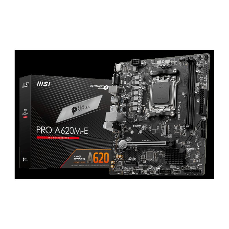 Carte Mère MSI PRO A620M-E – 911-7E28-001 - MSI