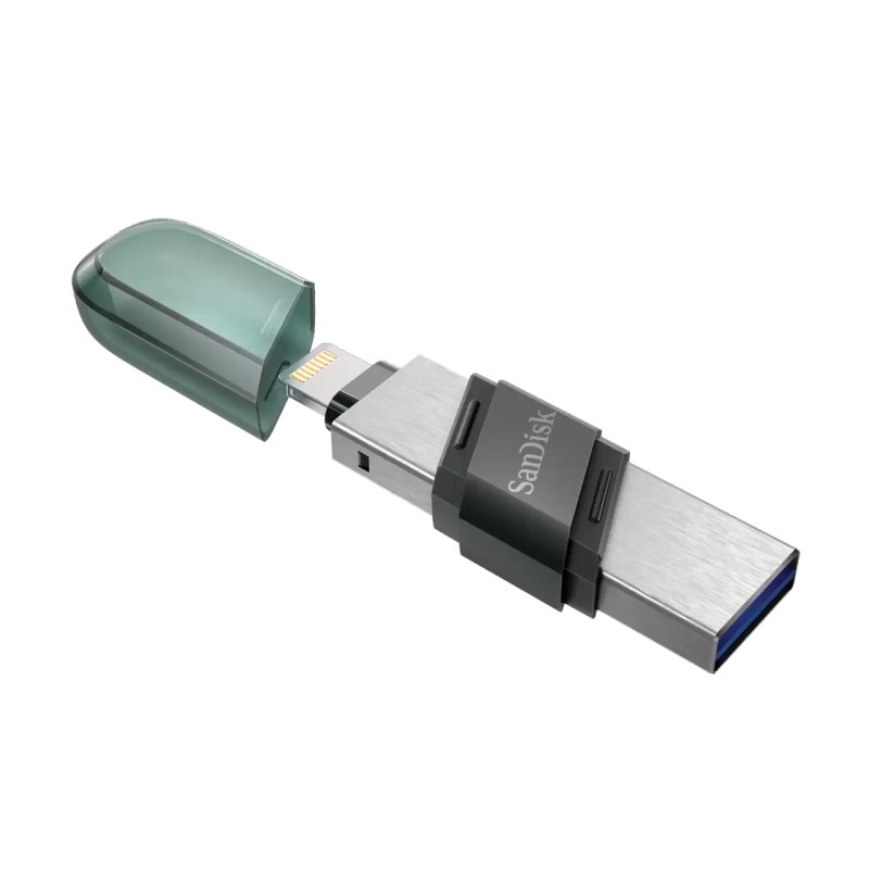 Clé USB SANDISK iXpand Double Connectique 128GB – SDIX90N-128G-GN6NN - SanDisk