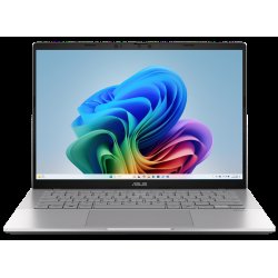 Pc Portable ASUS Vivobook S14 S3407QA / Snapdragon X X1 26 100 / 16 GB / 1 TB SSD / Windows 11 / Copilot+ / Silver - ASUS
