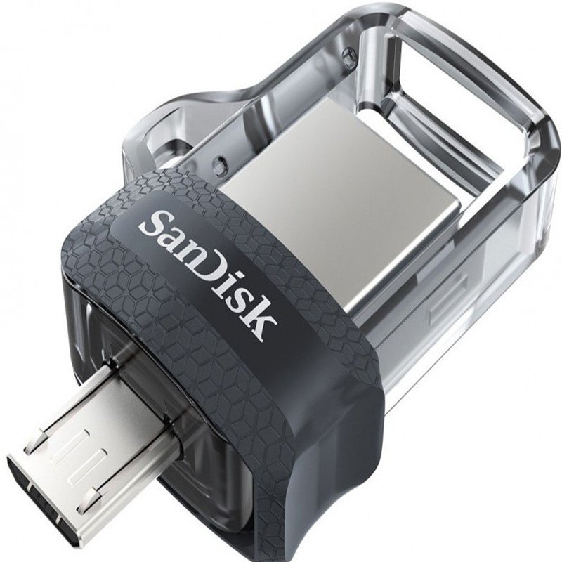 Clé USB SANDISK 128GB Ultra Dual USB 3.0 Argent - SanDisk