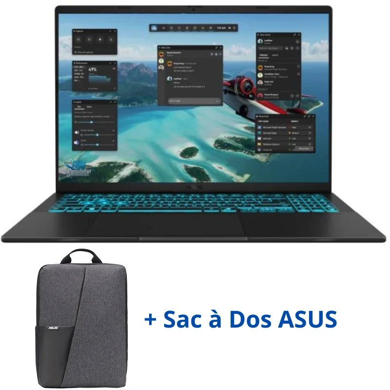 Pc Portable Asus VivoBook 15 V3607VU Core7 240H 8GB 512GB SSD RTX 4050 - ASUS