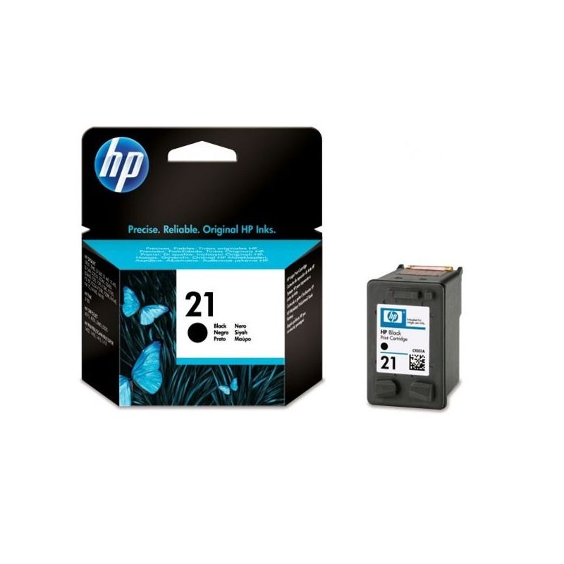 Cartouche Jet D’encre Original Hp 21- NOIR C9351AE - HP