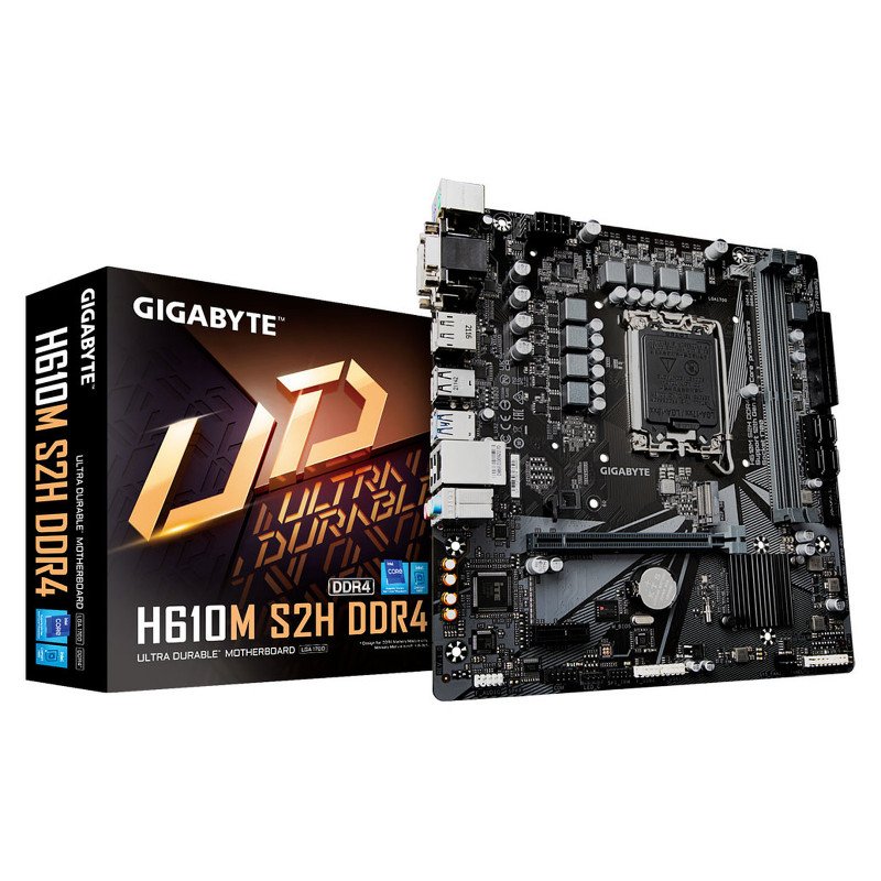 Carte Mère Gigabyte -H610M S2H DDR4 - Gigabyte