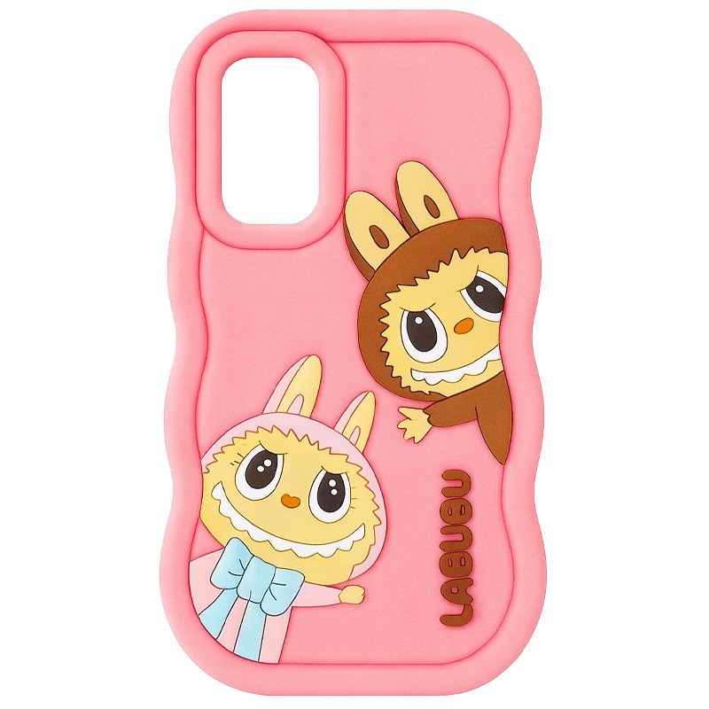 Coque Labubu pour Galaxy A13 Rose