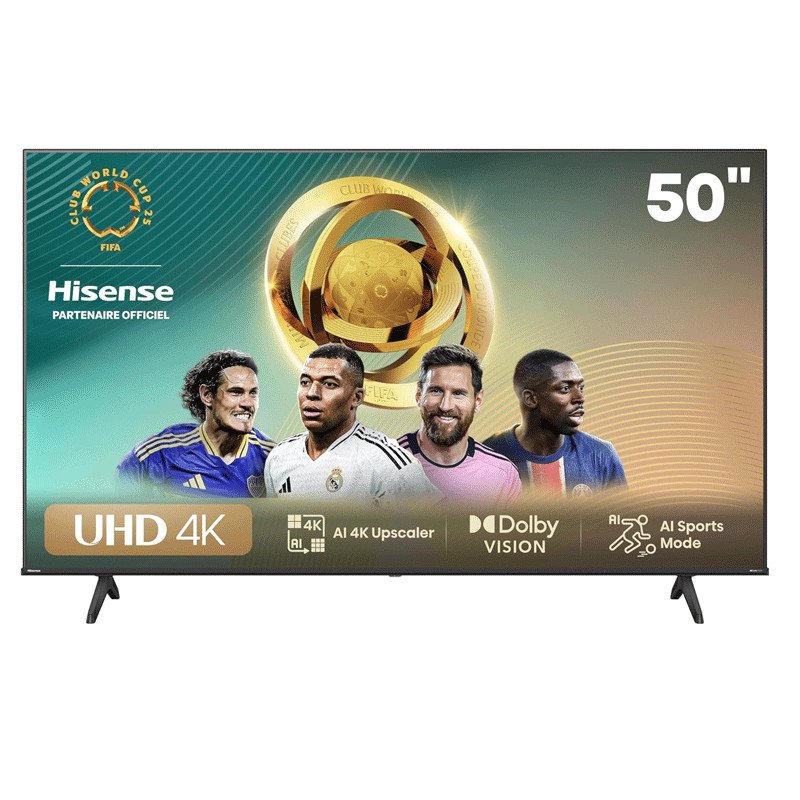 TV Hisense 50" A6N 4K UHD Smart Tv Noir - Hisense