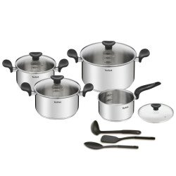 Set De Cuisine TEFAL 11 Pièces / Inox / E308SB74 - Tefal