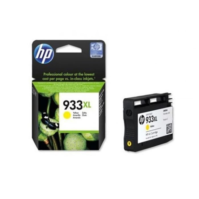 Cartouche D’encre HP 933XL Jaune Grande Capacité Authentique (cn056ae) - HP