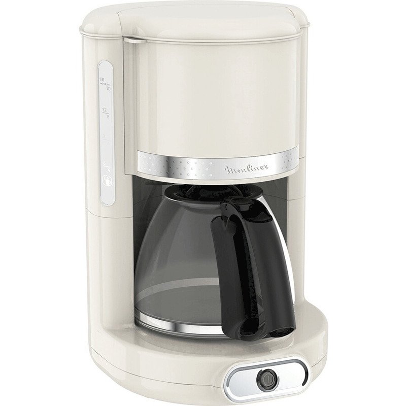 Cafetière MOULINEX FG381A10 Gamme Soleil 10-15 Tasses - Blanc - Moulinex