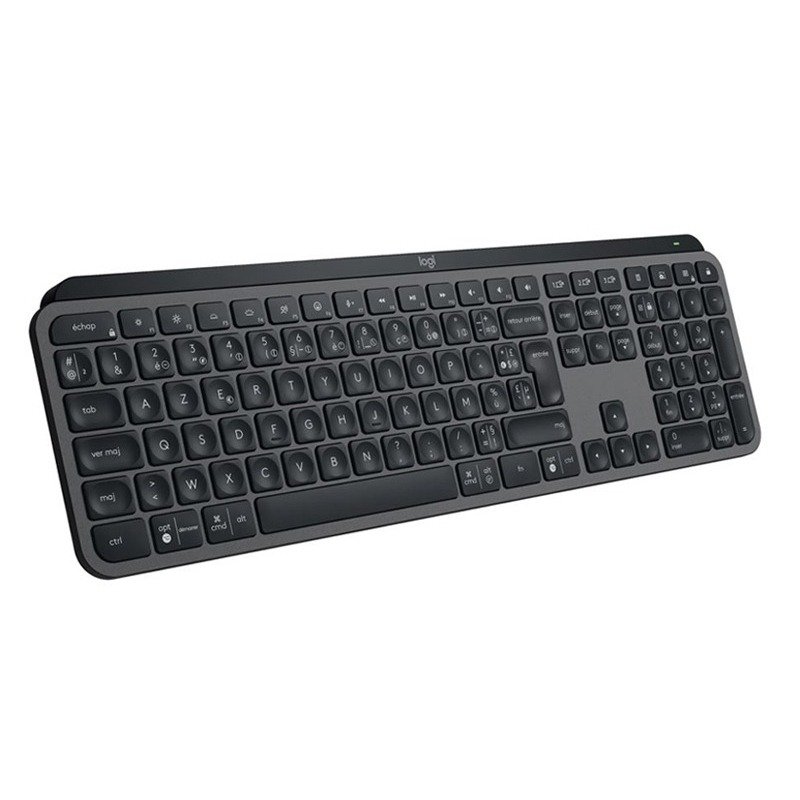 Clavier Sans Fil LOGITECH MX KEYS S Azerty - Graphite - Logitech